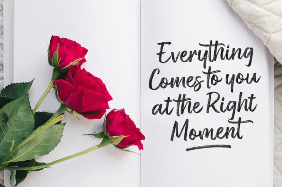 Rose Spe Font PNG with transparent background - Preview 1
