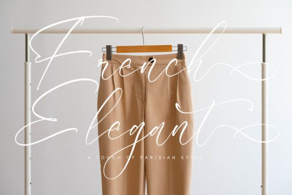 Sabrina Fairytale Font PNG with transparent background - Preview 6