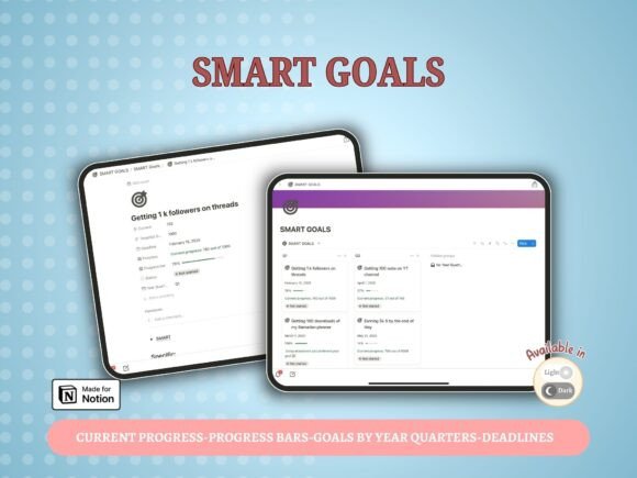 Smart Goals Notion Template