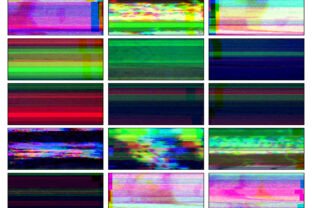 15 TV Color Glitch Backgrounds Graphic by DesignScape Arts · Creative ...