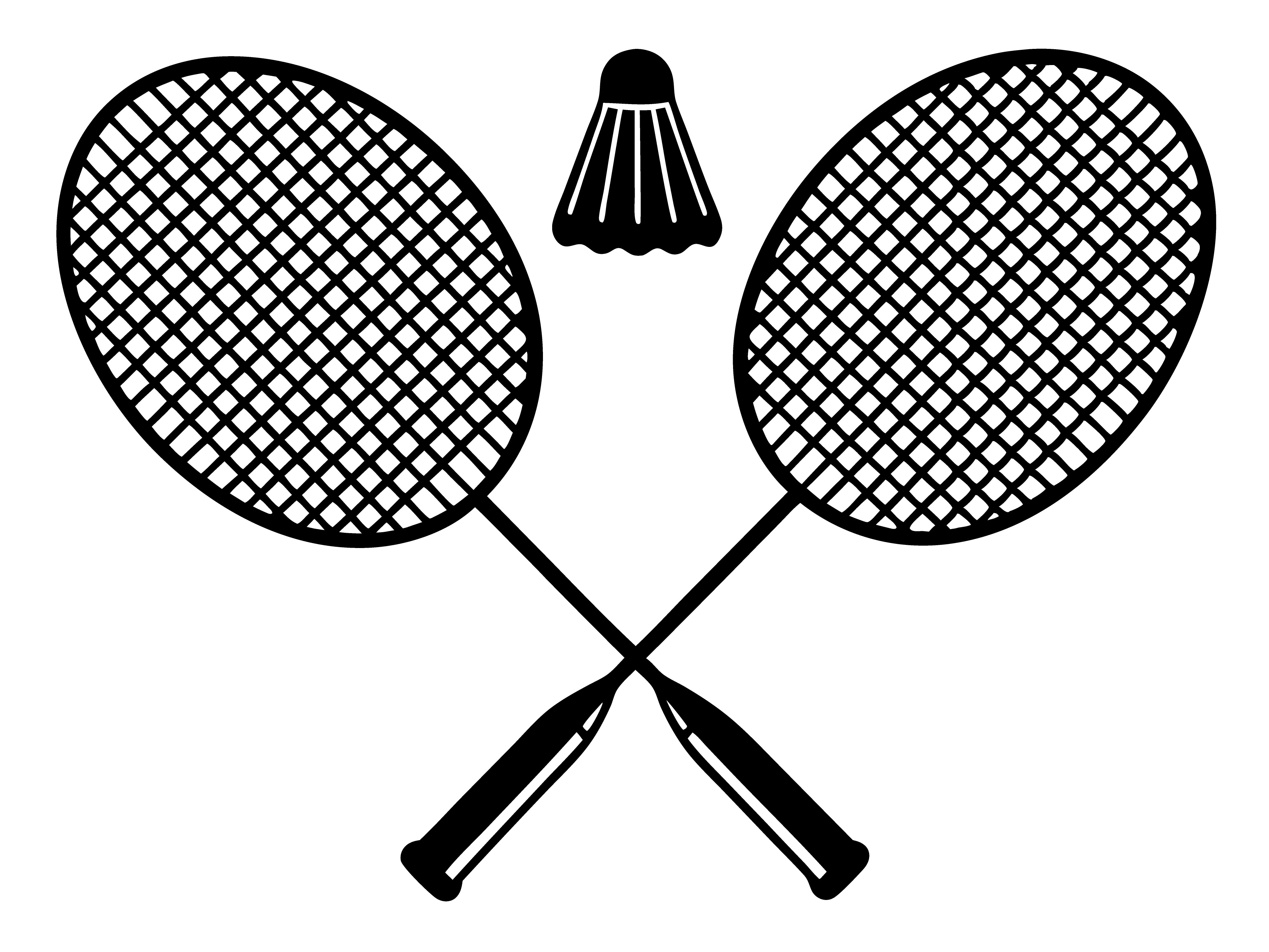 Badminton Rackets and Ball Icon Design. Graphic by Jafor Art · Creative ...