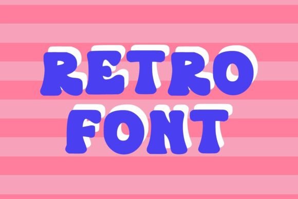 Balloon Groovy Font - Preview 2