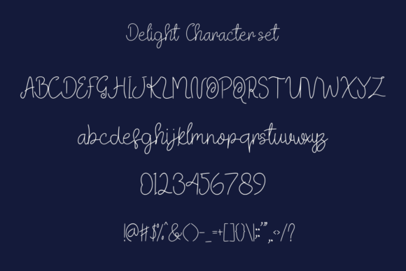 Basket Delight Font - Preview 6