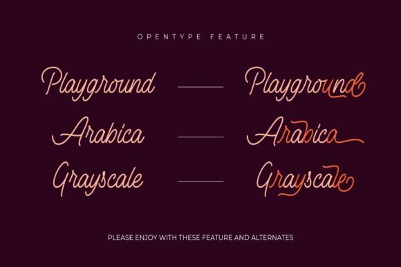 Beautiful Oklahoma Font - Preview 1