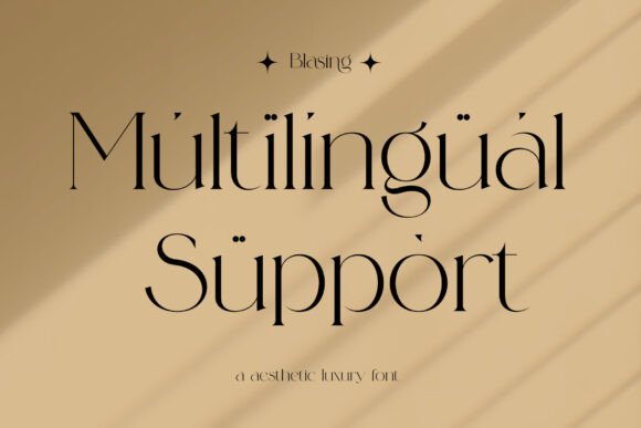 Blasing Font - Preview 3