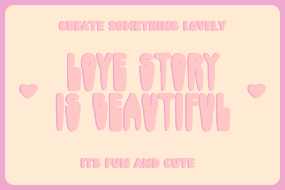 Bubble Condense Font - Preview 1