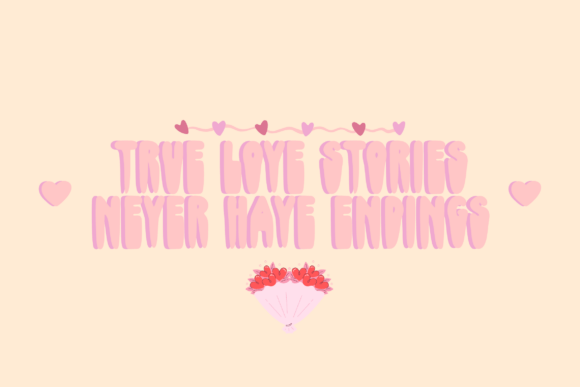 Bubble Condense Font - Preview 2