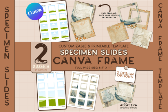 CANVA FRAME TEMPLATE / Specimen Slides