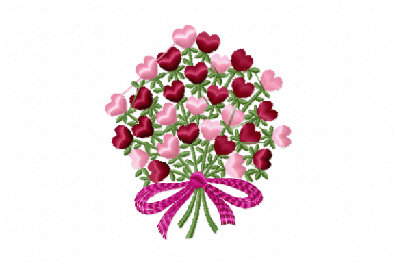 Corsage Embroidery Design