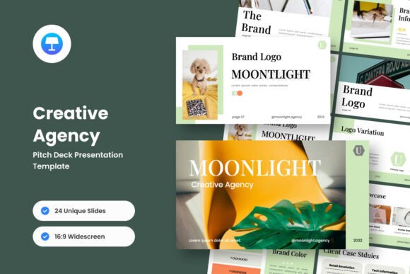 Creative Agency Pitch Deck Presentations