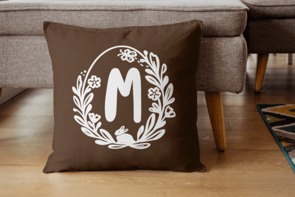 Easter Monogram Font - Preview 2