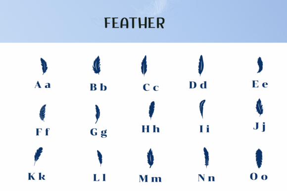 Feather Font - Preview 1