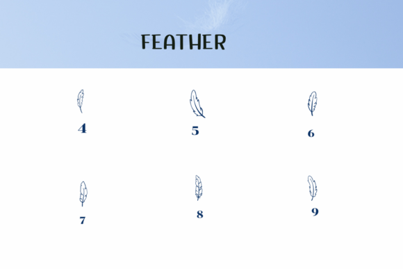 Feather Font - Preview 3