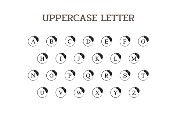 Feather Monogram Font - Preview 4