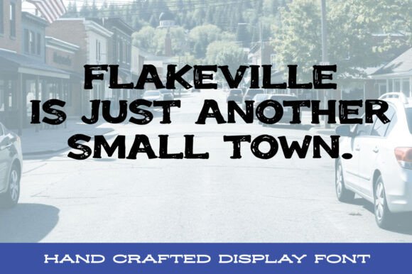 Flakeville Font PNG with transparent background - Preview 2