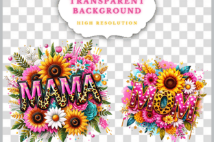 Floral Mama Png Bundle Mom Sublimation Graphic by Artistic Revolution ...