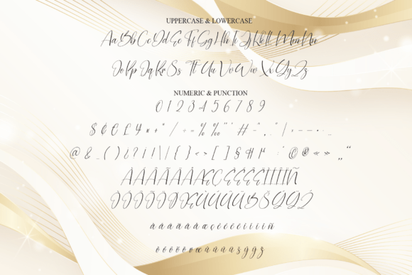 Goldesty Font font preview - 6