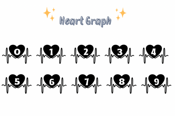 Heart Graph Font - Preview 2