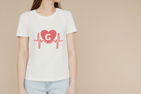Heart Graph Font - Preview 6