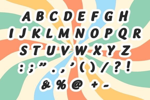 Kraken Crown Font PNG with transparent background - Preview 4