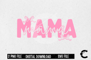 Mama Coquette Bow | Mother's Day SVG Graphic by Crimson Rain Digital ...