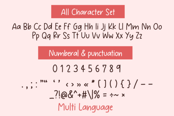 Minimal Memo Font PNG with transparent background - Preview 5