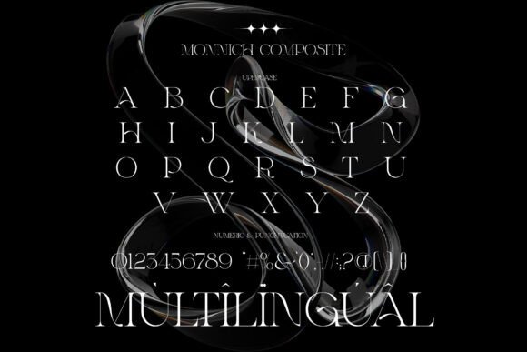 Monnich Font PNG with transparent background - Preview 2