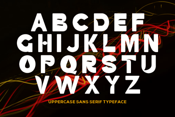 Motder Flamer Font PNG with transparent background - Preview 2