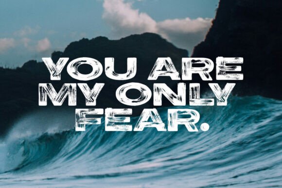 Ocean Grade Font PNG with transparent background - Preview 1