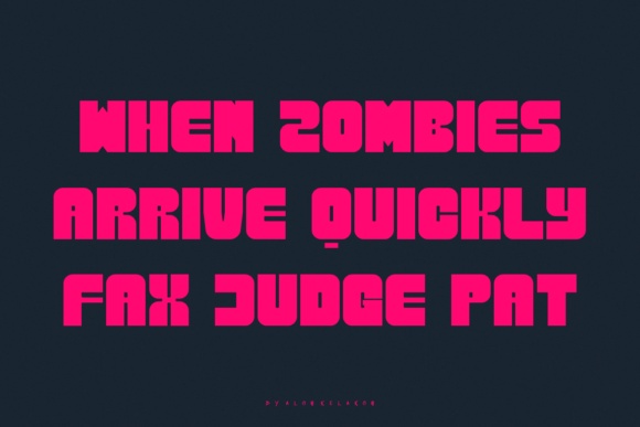 Ohsquz Font PNG with transparent background - Preview 3