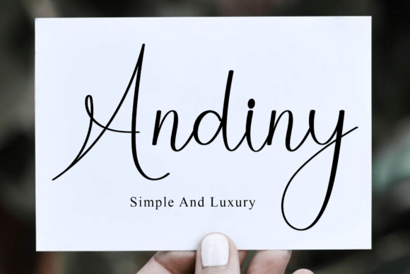 Amellia Font - Preview 2