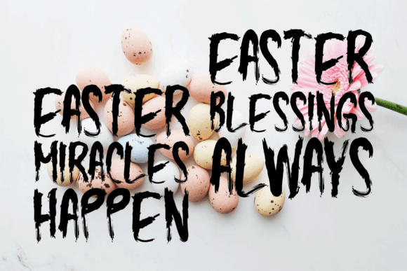 Angelic Easter Font - Preview 1