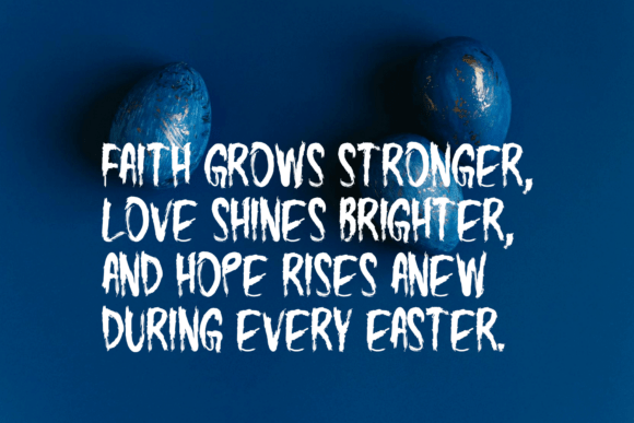 Angelic Easter Font - Preview 3