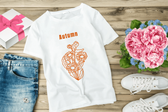 Autumn Flowers Font - Preview 5