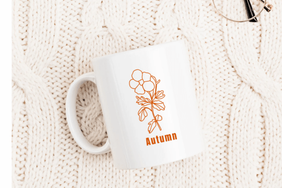 Autumn Flowers Font - Preview 6