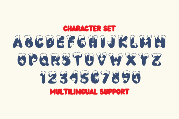 Bubble Christmas Font - Preview 6