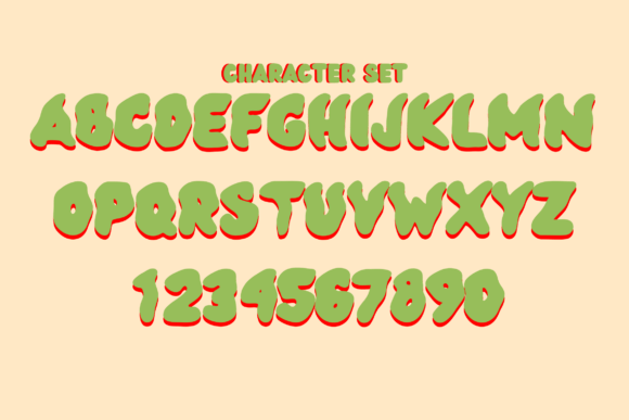 Bubble Wavy Font - Preview 6