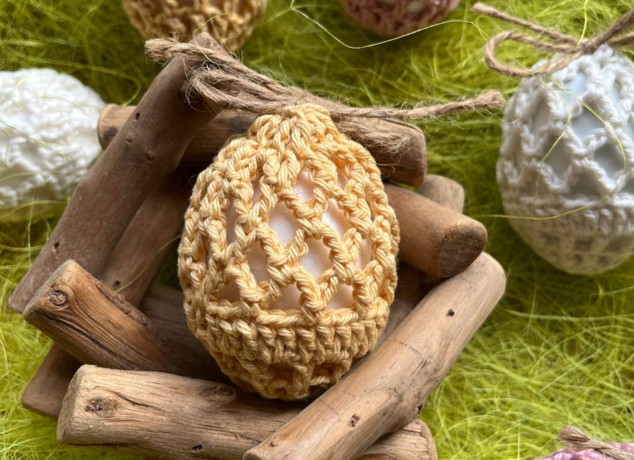 Crochet Pattern Easter Egg Cover