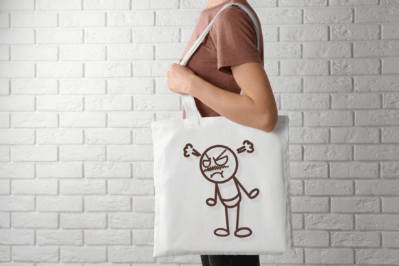 Emotion Cartoon Font PNG with transparent background - Preview 5