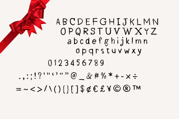 Gift for You Font - Preview 1