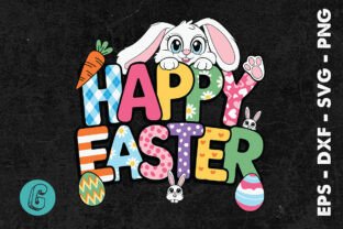 Hoppy Easter Sublimation Happy SVG Graphic by Glamour · Creative Fabrica