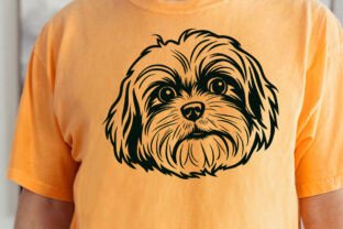Lhasa Apso Dog Svg Files Graphic by uzzalroyy9706 · Creative Fabrica