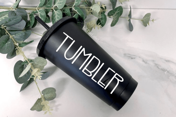 Mirror Beauty Font PNG with transparent background - Preview 1