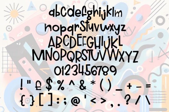 Shift Happens Font PNG with transparent background - Preview 1