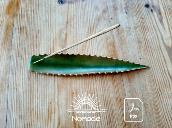 Aloe Incense Burner | Leathercraft PDF