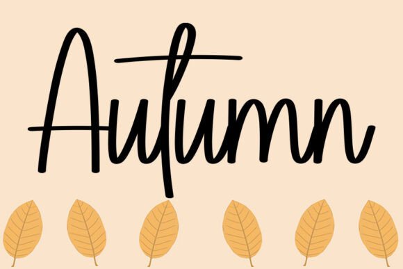 Autography Font - Preview 3