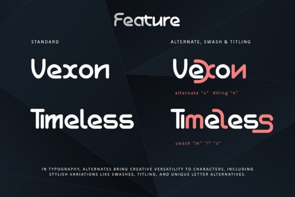 Axaria Font - Preview 4