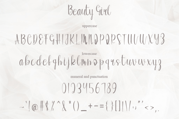 Beauty Girl Font - Preview 4