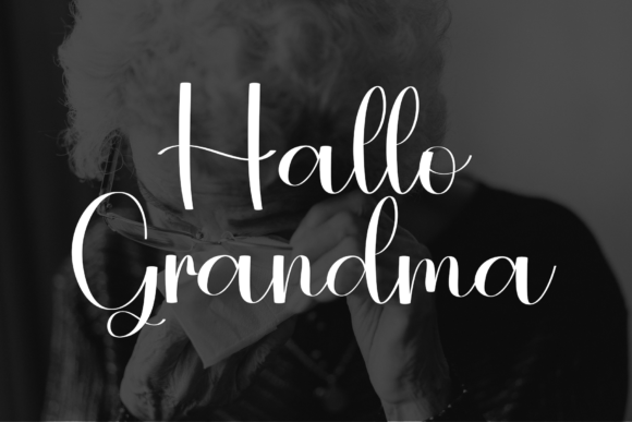 Birthday Grandma Font - Preview 5