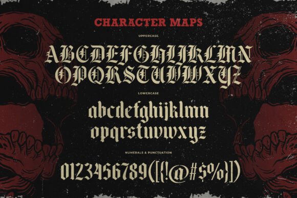 Black Face Font - Preview 5